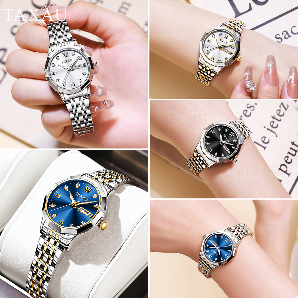 OLEVS Fashion Golden Watch for - Luxury Watch Logos 评论和价格