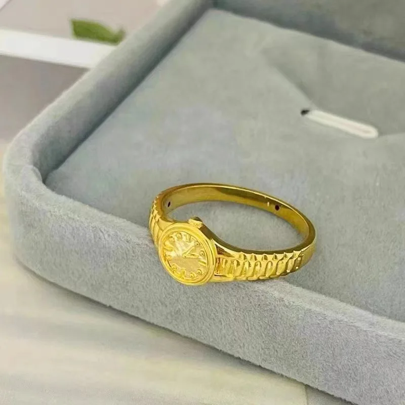 Briex Jewelry Real 18K Gold Ri - Luxury Watch Service 评论和价格