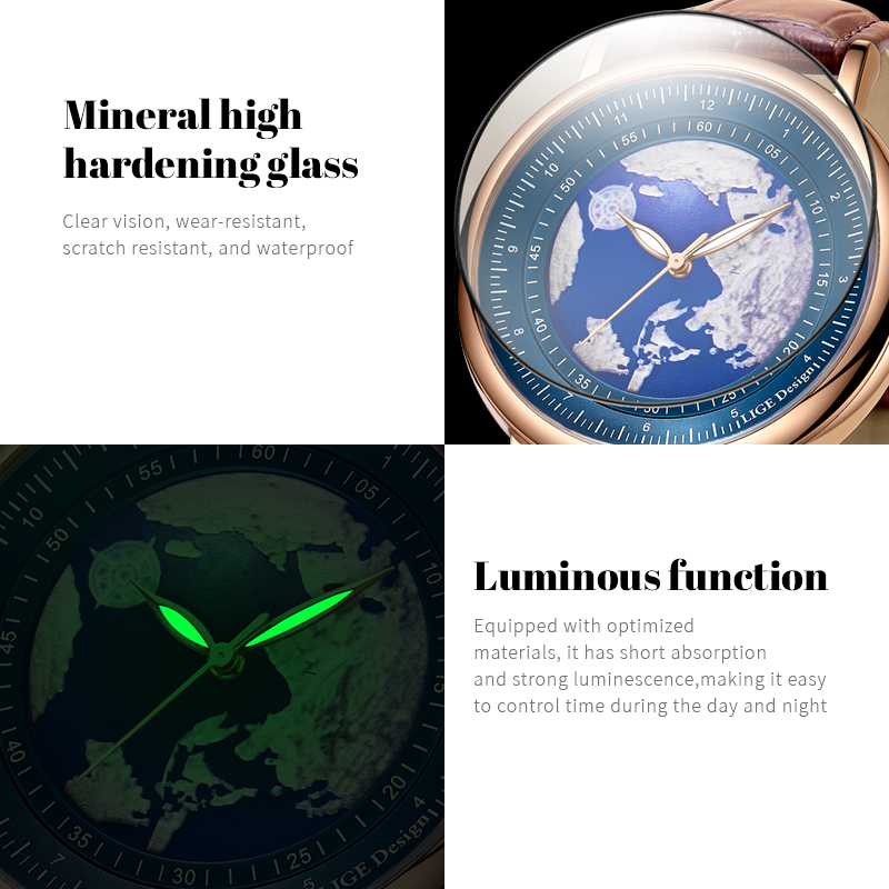 LIGE 2026 New Top Brand Luxury - Luxury Watch Manufacturers 评论和价格
