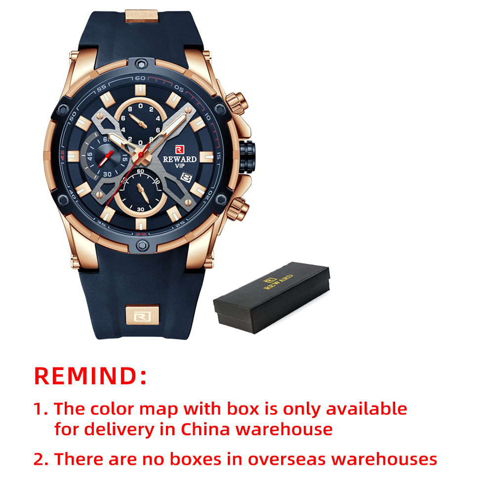 2023 New REWARD Mens Watches B - Luxury Watch Zone 评论和价格